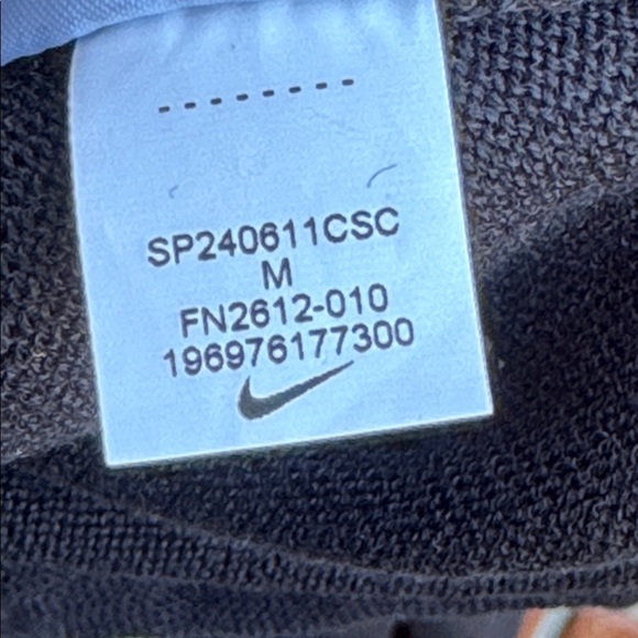 Nike Sportswear Tech Pack Black Long Sleeve Men's Sweater Size Medium - Picture 9 of 9